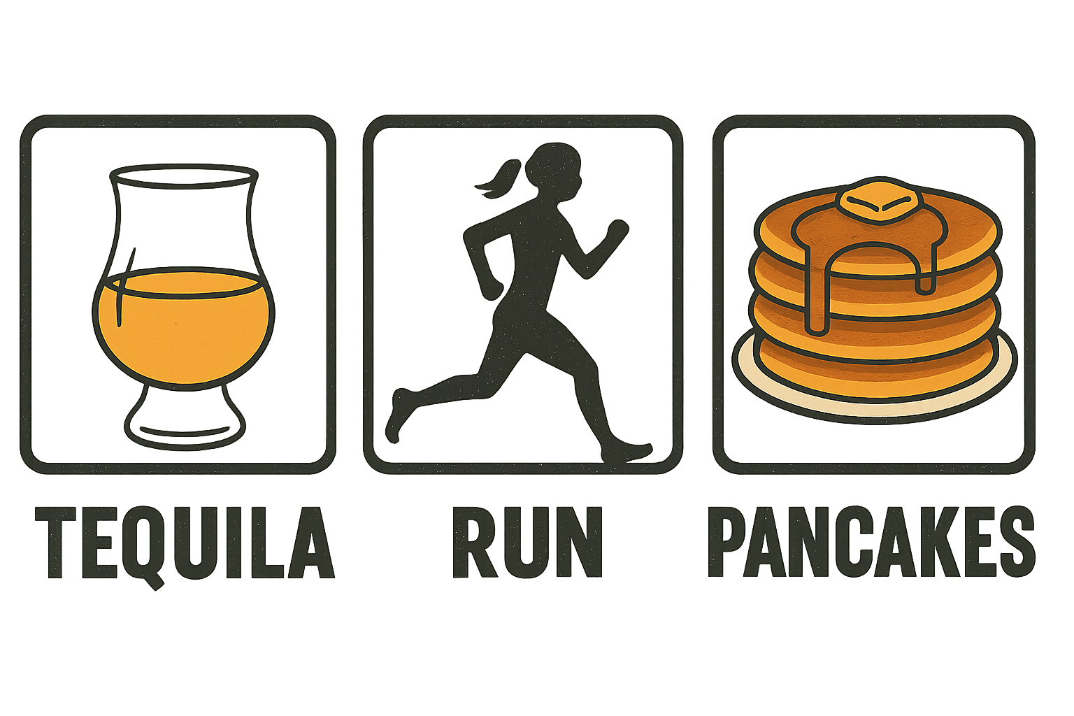 Running and Pancakes